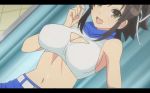  1girl asuka_(senran_kagura) breasts large_breasts screencap senran_kagura solo 