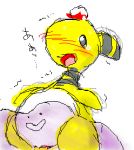  ambiguous_gender ampharos animal_genitalia blush cloaca ditto female female/ambiguous nintendo pasaran pok&eacute;mon pok&eacute;mon_(species) video_games 