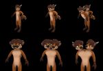  3d_(artwork) canine cat conjoined digital_media_(artwork) feline fox fusion headed mammal multifur procyonid raccoon siamese two 