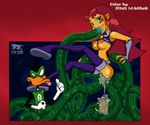  31indm4ster daffy_duck dc dcau duck_dodgers green_lantern looney_tunes starfire teen_titans turk128 