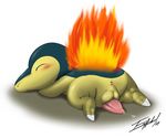  cyndaquil esartist nintendo pokemon tagme 