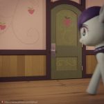  3d_(artwork) animated clothed clothed_feral clothing coloratura_(mlp) digital_media_(artwork) djthed equine female feral friendship_is_magic fully_clothed horse mammal my_little_pony pony skirt solo translucent 
