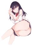  ass mizumitsue open_shirt panty_pull pussy ssss.gridman takarada_rikka 