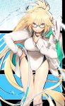  fate/grand_order jeanne_d&#039;arc jeanne_d&#039;arc_(fate) megane no-kan swimsuits 