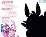  2018 animatronic bear bow_tie canine comic digital_media_(artwork) english_text five_nights_at_freddy&#039;s fox foxy_(fnaf) freddy_(fnaf) funtime_foxy_(fnafsl) funtime_freddy_(fnafsl) lagomorph machine mammal puppet puppet_bonnie_(fnafsl) rabbit robot sister_location speech_bubble text toy-bonnie video_games 