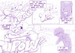  beartic bruised comic female fight goodra hitmonchan human male mammal nintendo onomatopoeia pok&eacute;mon pok&eacute;mon_(species) pyroar shoutingisfun sound_effects text video_games 