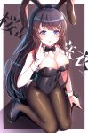  animal_ears bunny_ears bunny_girl cleavage heels jiaxi_daze sakurajima_mai seishun_buta_yarou_series 