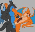  anal anal_penetration anthro anthro_on_anthro balls charizard cum cum_in_ass cum_inside cum_on_face daikuhiroshiama duo male male/male muscular muscular_male nintendo penetration penis pok&eacute;mon pok&eacute;mon_(species) video_games 