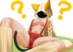  ? animal_ears arc_system_works big_breasts blazblue blonde_hair boots braid breasts cat cat_ears cat_tail cathood feline female footwear grass hood human large_breasts long_hair lying mammal midriff panties partial_nude pepo_(absolute1123) pepo_(pixiv232858) pigtails plain_background red_eyes red_panties socks solo suspenders tail tail_between_legs taokaka twin_braids underwear unknown_artist white_background 