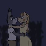  2018 crossgender donkey equine female invalid_tag male male/female mammal thunderouserections 