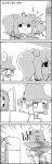  1girl 4koma bow bucket cirno closing_door comic commentary_request emphasis_lines faucet greyscale hair_between_eyes hair_bobbles hair_bow hair_ornament hair_ribbon hat highres in_bucket in_container jitome kisume looking_back lying monochrome moriya_suwako pyonta refrigerator ribbon short_hair sidelocks sleeves_past_wrists smile spoken_ellipsis tani_takeshi touhou translation_request twintails wide_sleeves yukkuri_shiteitte_ne 