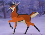  2017 antlers blue_eyes cervine cress feral horn male mammal snow solo tartii 