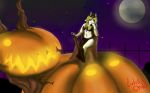  caprine chloe_saan clothing costume female food fruit goat halloween holidays lotuschild magic_user mammal pumpkin 