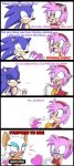  2007 amy_rose anthro clothed clothing english_text female fully_clothed green_eyes male mostly_nude purity rouge_the_bat simple_background sonic_(series) sonic_the_hedgehog text topless white_background 