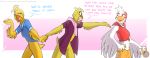  2018 absurd_res avian bird chica_(fnaf) chicken digital_media_(artwork) female five_nights_at_freddy&#039;s five_nights_at_freddy&#039;s_2 freddy_fazbear&#039;s_pizzeria_simulator funtime_chica_(fnaf) hi_res namygaga text toy_chica_(fnaf) ultimate_custom_night video_games 