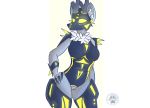  anthro cervid female futur lycaania machine mammal nude robot solo 