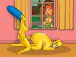  crossover family_guy homer_simpson lois_griffin marge_simpson the_simpsons 