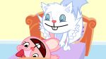  2018 animated duo female giggles_(htf) happy_tree_friends hi_res loop male nemao toony 