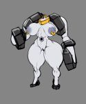  animate_inanimate ber00 big_breasts breasts female humanoid melmetal mineral_fauna muscular muscular_female nintendo nipple_piercing nipples not_furry piercing pok&eacute;mon pok&eacute;mon_(species) pok&eacute;morph pussy thick_thighs video_games 