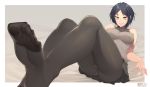  arms_at_sides artist_name ass bangs bed_sheet black_hair black_legwear black_skirt breasts breasts_apart closed_mouth collarbone covered_nipples crotch_seam eyebrows_visible_through_hair feet fingernails foreshortening grey_sweater hayami_kanade idolmaster idolmaster_cinderella_girls jjune knee_up leg_up legs long_fingernails looking_at_viewer medium_breasts miniskirt no_shoes on_bed panties panties_under_pantyhose pantyhose parted_bangs pleated_skirt pov_feet ribbed_sweater short_hair skirt sleeveless smile soles solo sweater toes turtleneck turtleneck_sweater underwear upskirt yellow_eyes 