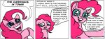  2018 comic earth_pony english_text equine female feral friendship_is_magic gingerfoxy hair horse looking_at_viewer mammal my_little_pony pinkie_pie_(mlp) pony smile solo text 