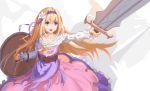  blonde_hair granblue_fantasy jeanne_d&#039;arc_(granblue_fantasy) long_hair newnand purple_eyes sword weapon 