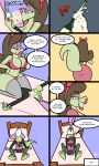  2018 age_difference angry bed blue_background butt catherine_(jamearts) clothing comic cum digital_media_(artwork) duo female french_kissing grounded incest jamearts jimmy_(jamearts) kissing lipstick lizard makeup male mature_female mother mother_and_son parent reptile saliva scalie simple_background son spanking spitting underwear younger_male 