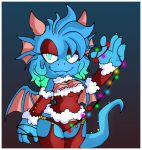 2010 blue_eyes christmas dragon female holidays purity solo 