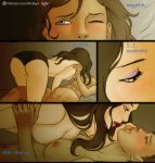  2girls asami_sato ass avatar_(series) blush breasts korra multiple_girls the_legend_of_korra yuri 