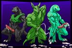  abs amphibian canine cum frog huge_frogger iudicium86 kangaroo killer_instinct male male/male mammal marsupial masturbation messy muscular sabrewulf wolf 