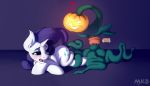  &lt;3 2018 absurd_res cutie_mark equine female friendship_is_magic halloween hi_res holidays horn mammal mricantdraw my_little_pony open_mouth plant punpkin rarity_(mlp) tentacles unicorn vaginal 