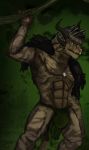  bulge bulging_(disambiguation) charr_starz clothing feline guild_wars guildwars2 hunter loincloth male mammal muscular ranger takoda video_games 