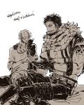  2boys age_difference charlotte_katakuri multiple_boys one_piece sanji smile 