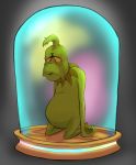  award grinch how_the_grinch_stole_christmas humanoid kneeling male mammal nintendo sad super_smash_bros trophy video_games zorofab 