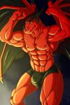  abs bulge clothing dragon flexing hi_res iudicium86 male muscular underwear 