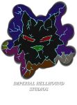 absurd_res anthro canid canid_demon canine canis demon digital_drawing_(artwork) digital_media_(artwork) fur hellhound hi_res imperial_hellhound logo male mammal multicolored_body multicolored_fur pytex_(pytex_wolf) pytex_wolf solo wolf