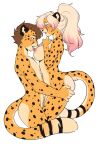 2023 alexandra_(velocitycat) alpha_channel anthro black_spots brother_(lore) brother_and_sister_(lore) brown_hair butt cheetah duo felid feline female hair hand_on_butt hi_res highlights_(coloring) incest_(lore) kittydee licking male male/female mammal nipple_fetish nipple_lick nipple_play nipples nude pink_highlights pink_nipples sibling_(lore) signature simple_background sister_(lore) spots tongue tongue_out transparent_background white_hair zachariah_(velocitycat)