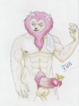 absurd_res cartoon_network felid hi_res jun_snowy king_snugglemagne_xxv lion male mammal mao_mao:_heroes_of_pure_heart pantherine solo