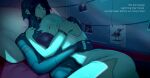  2girls android ariane_yeong ass breasts camisole closed_eyes cyberpunk elster_(signalis) hug joints multiple_girls photo_(object) piethepiegod robot_girl robot_joints signalis sleeping yuri 