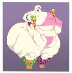 2024 absurd_res accessory anthro avian avian_feet barefoot beak belly belly_overhang big_belly big_butt bird bottomwear bow_ribbon breasts butt chica_(fnaf) chicken clothing digital_media_(artwork) ear_piercing ear_ring erect_nipples fat_arms feet female five_nights_at_freddy&#039;s five_nights_at_freddy&#039;s:_security_breach food fupa galliform gallus_(genus) glamrock_chica_(fnaf) hair_accessory hair_bow hair_ribbon hi_res huge_butt huge_thighs hyper hyper_belly hyper_butt leggings legwear nipple_outline nipples obese obese_female open_mouth overweight overweight_female phasianid piercing pizza purple_eyes ribbons ring_piercing scottgames shaded side_boob simple_background simple_shading solo steel_wool_studios thick_thighs tight_bottomwear tight_clothing torn_clothing under_boob vixencurie weight_gain white_body