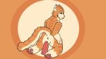 16:9 abys_171 anal anal_penetration animated anthro anus dildo dildo_in_ass dildo_insertion dildo_sitting felid fur hi_res male mammal object_in_ass orange_body orange_fur paws penetration sex sex_toy sex_toy_in_ass sex_toy_insertion short_playtime solo tail tongue tongue_out widescreen