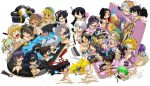  abs ass asuka_(senran_kagura) ayame_(senran_kagura) bikini black_hair blonde_hair breasts brown_eyes chibi dark_skin everyone eyepatch glasses green_hair gun hanabi_(senran_kagura) handheld_game_console haruka_(senran_kagura) hibari_(senran_kagura) hikage_(senran_kagura) homura_(senran_kagura) imu_(senran_kagura) kafuru_(senran_kagura) kagura_(senran_kagura) katana katsuragi_(senran_kagura) knife large_breasts lying mirai_(senran_kagura) multiple_girls murakumo_(senran_kagura) murasaki_(senran_kagura) naraku_(senran_kagura) nintendo_3ds on_back on_stomach pink_hair playstation_vita purple_hair renka_(senran_kagura) rin_(senran_kagura) ryoubi_(senran_kagura) ryouna_(senran_kagura) senran_kagura shiki_(senran_kagura) shiny shiny_skin simple_background sitting smile sunglasses swimsuit sword tagme tongue topless umbrella weapon white_hair yagyuu_(senran_kagura) yomi_(senran_kagura) yozakura_(senran_kagura) yumi_(senran_kagura) 