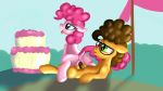  cake cheese_sandwich_(mlp) female food friendship_is_magic jbond male male/female my_little_pony penis pinkie_pie_(mlp) pussy young 