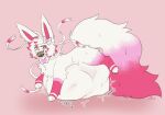 2024 abdominal_bulge ambiguous_gender belly big_belly eeveelution feral fur generation_6_pokemon goo_creature hi_res huge_belly luxury_ball nintendo object_vore open_mouth parfait_(yesthisisgoocat) pokeball pokemon pokemon_(species) ribbons_(anatomy) rumbling_stomach solo sylveon transtorracat vore white_body white_fur