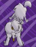 absurd_res anthro anus butt butt_focus equid equine genitals hi_res horse male mammal nottoogud penis pony purich_(purple_unknown) purple_unknown_(copyright) solo solo_focus