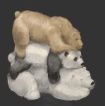  2018 anthro bear bezdomny brown_fur cartoon_network fur grizzly_(wbb) grizzly_bear group ice_bear male mammal panda panda_(wbb) polar_bear simple_background slightly_chubby we_bare_bears white_fur 