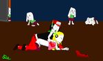 cave_story colons curly_brace jackalope mimiga quote 