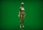  3d_(artwork) anthro breasts butt digital_media_(artwork) female game_(disambiguation) nipples nude solo yogher 