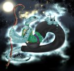  duo female floating ghost hissi neopets night reptile scalie snake spirit star the13thblackcat 