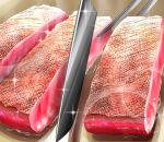  food food_focus knife lowres meat nitta_sen no_humans original sparkle steak 